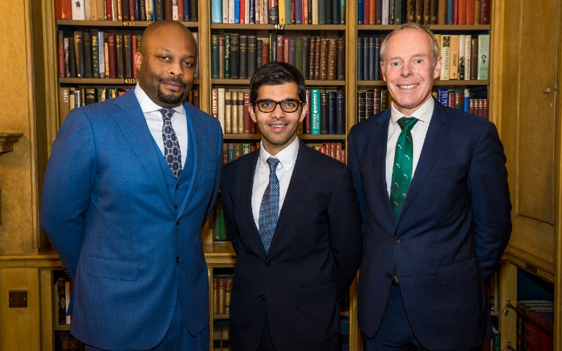 Tony Craddock, Kunal Jhanji and Paul Sisnett