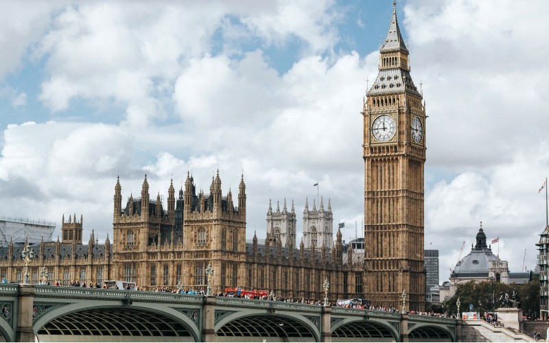 Houses of Parliament and Big Ben, London