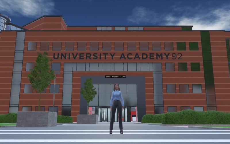 University Academy 92, UA92 metaverse